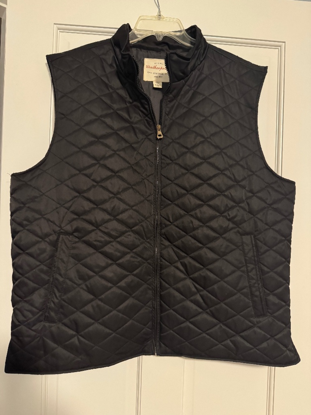 Original Weatherproof Vintage Mens quilted vest, XXL